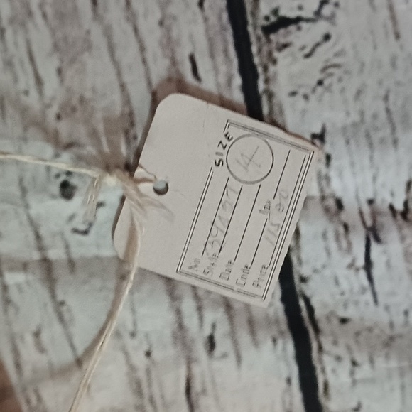 Henry Lee Tan Black Striped Vintage Union Made Long Sleeve Modest Dress 14 NWT - Picture 11 of 12